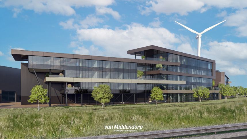 Impressie Bedrijvencomplex Maanderbroek in Ede van middendorp 4 Impressie Bedrijvencomplex Maanderbroek in Ede van middendorp 4