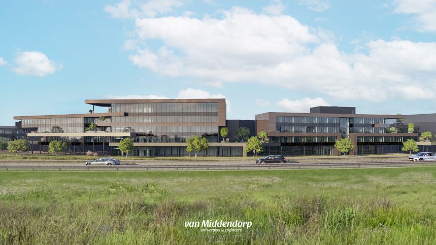 Impressie Bedrijvencomplex Maanderbroek in Ede van middendorp 2 Impressie Bedrijvencomplex Maanderbroek in Ede van middendorp 2