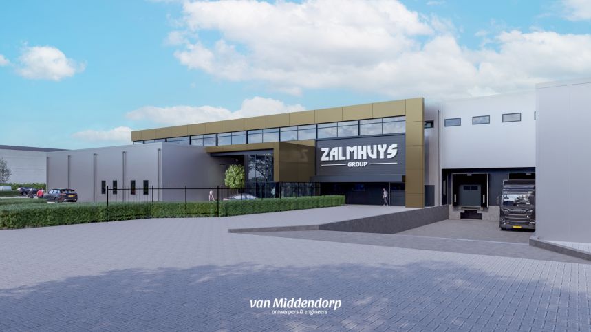 Zalmhuys Group - Impressie 3 vanmiddendorp Zalmhuys Group - vooraanzicht impressie door vanmiddendorp