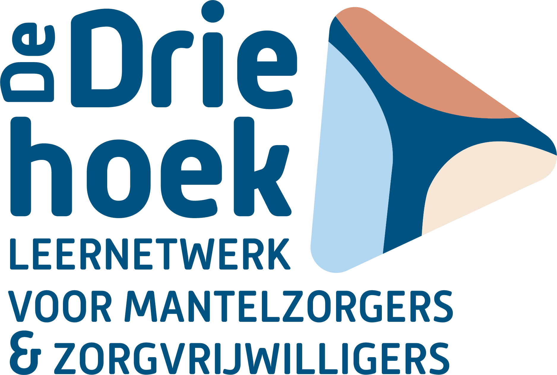Logo van 'De Driehoek' met tekst 
