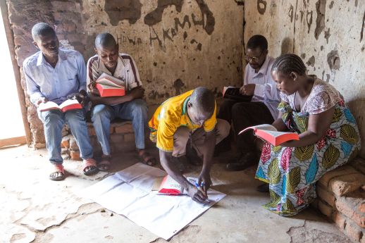 Bijbelstudie Malawi - sfeerfoto