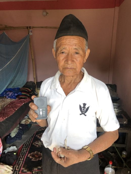 Hasta Bdr Ghale foto Nepal verhaal Jiwan