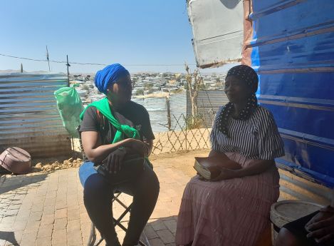 Namibië Daniëlle Oudshoorn verhaal sloppenwijk