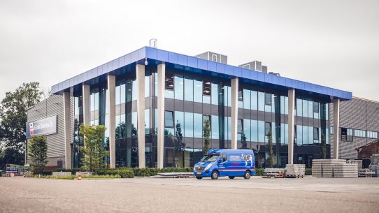 Kantoor en productielocatie van G. van Beek en Zn. Hoofdkantoor en productielocatie