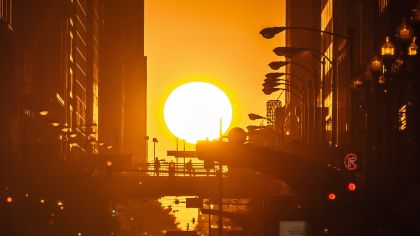 Zonsondergang