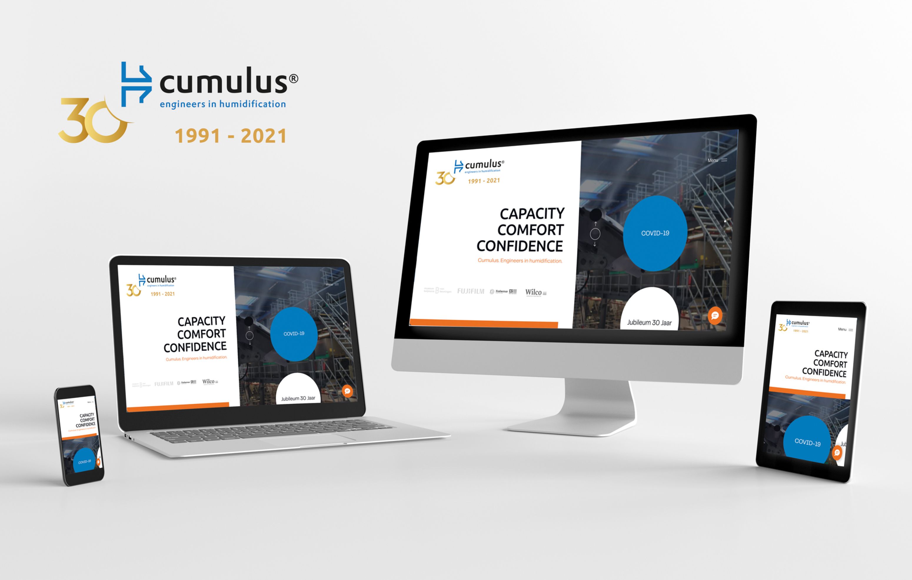 Cumulus nieuwe website