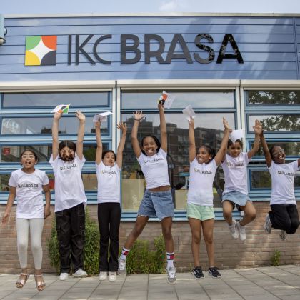 Kinderen voor de school
