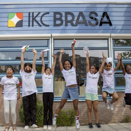 Kinderen voor de school