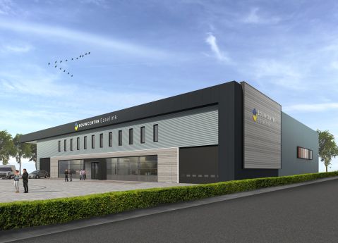 Architect Born - bedrijfspand Bouwcenter Esselink Hellevoetsluis