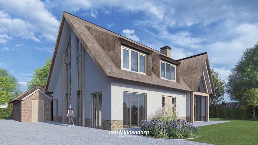 impressie vrijstaande woning in limmen van middendorp 3 impressie vrijstaande woning in limmen van middendorp 3