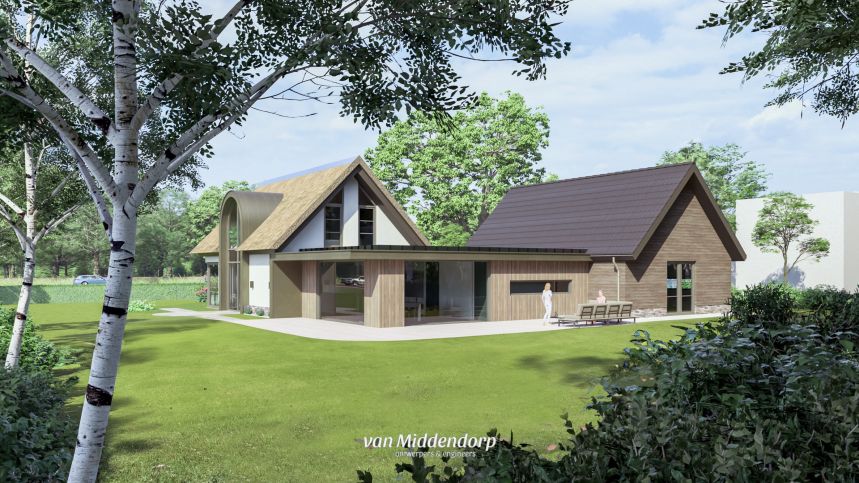 Concept ontwerp woning kavel westeneng makelaars van midden 1dorp ontwerpers & engineers 5 Concept ontwerp woning kavel westeneng makelaars van midden 1dorp ontwerpers & engineers 5