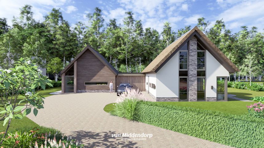 Concept ontwerp woning kavel westeneng makelaars van midden 1dorp ontwerpers & engineers 2 Concept ontwerp woning kavel westeneng makelaars van midden 1dorp ontwerpers & engineers 2