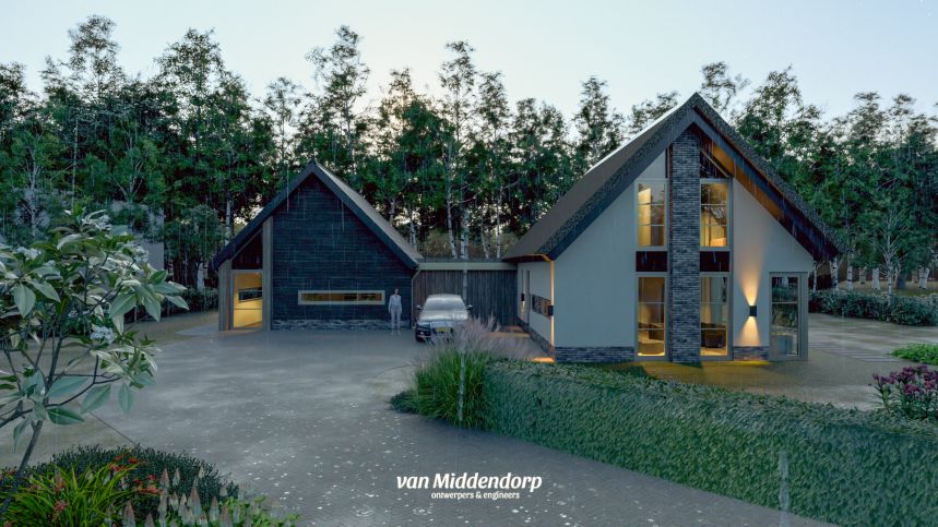Concept ontwerp woning kavel westeneng makelaars van middendorp ontwerpers & engineers 1 Concept ontwerp woning kavel westeneng makelaars van midden 1dorp ontwerpers & engineers 1