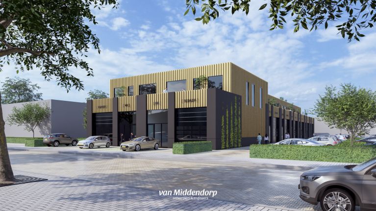 Cazzar Vastgoed Basepoint Development Weesp impressie van middendorp 1 Cazzar Vastgoed Basepoint Development Weesp impressie van middendorp 1