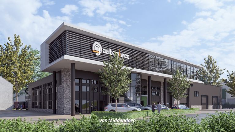 Aalbers wico van middendorp ontwerpers & engineers bedrijfspand impressie 1 Aalbers wico van middendorp ontwerpers & engineers bedrijfspand impressie 1