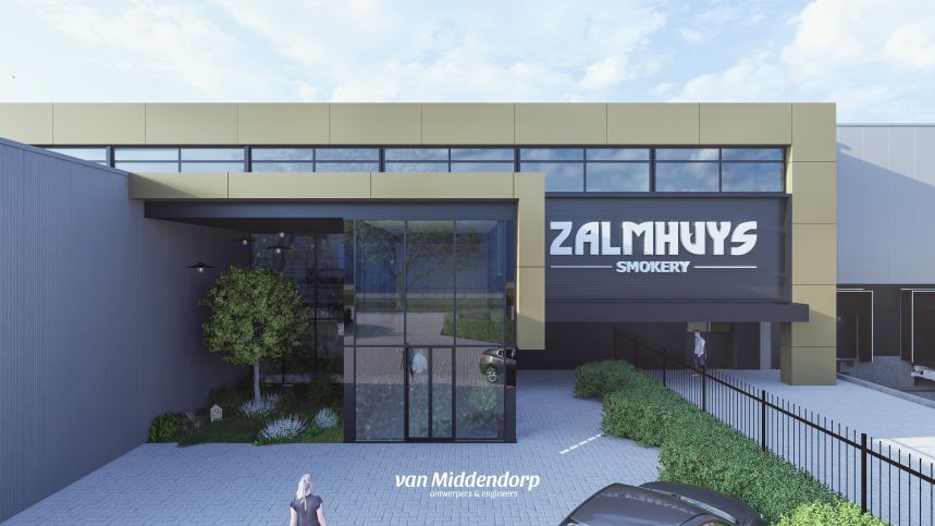 Gevelvernieuwing van het Urker Zalmhuys impressie van middendorp 6 Gevelvernieuwing van het Urker Zalmhuys impressie van middendorp 6