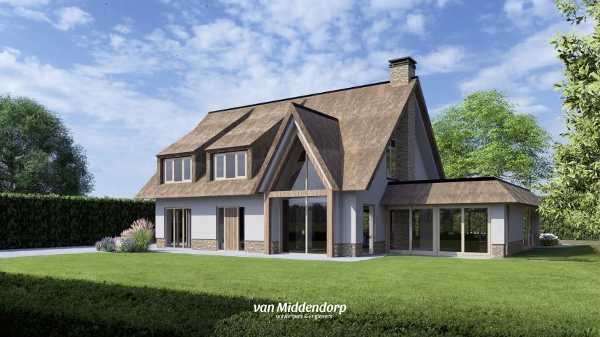 impressie van Vrijstaande woning in limmen impressie van Vrijstaande woning in limmen 1