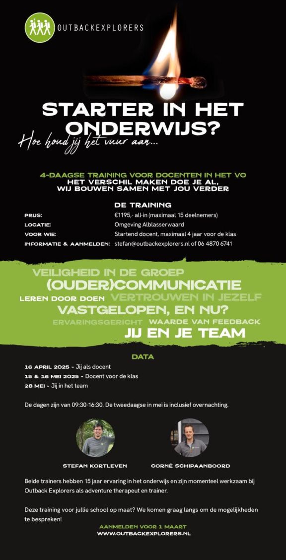 Flyer docententraining