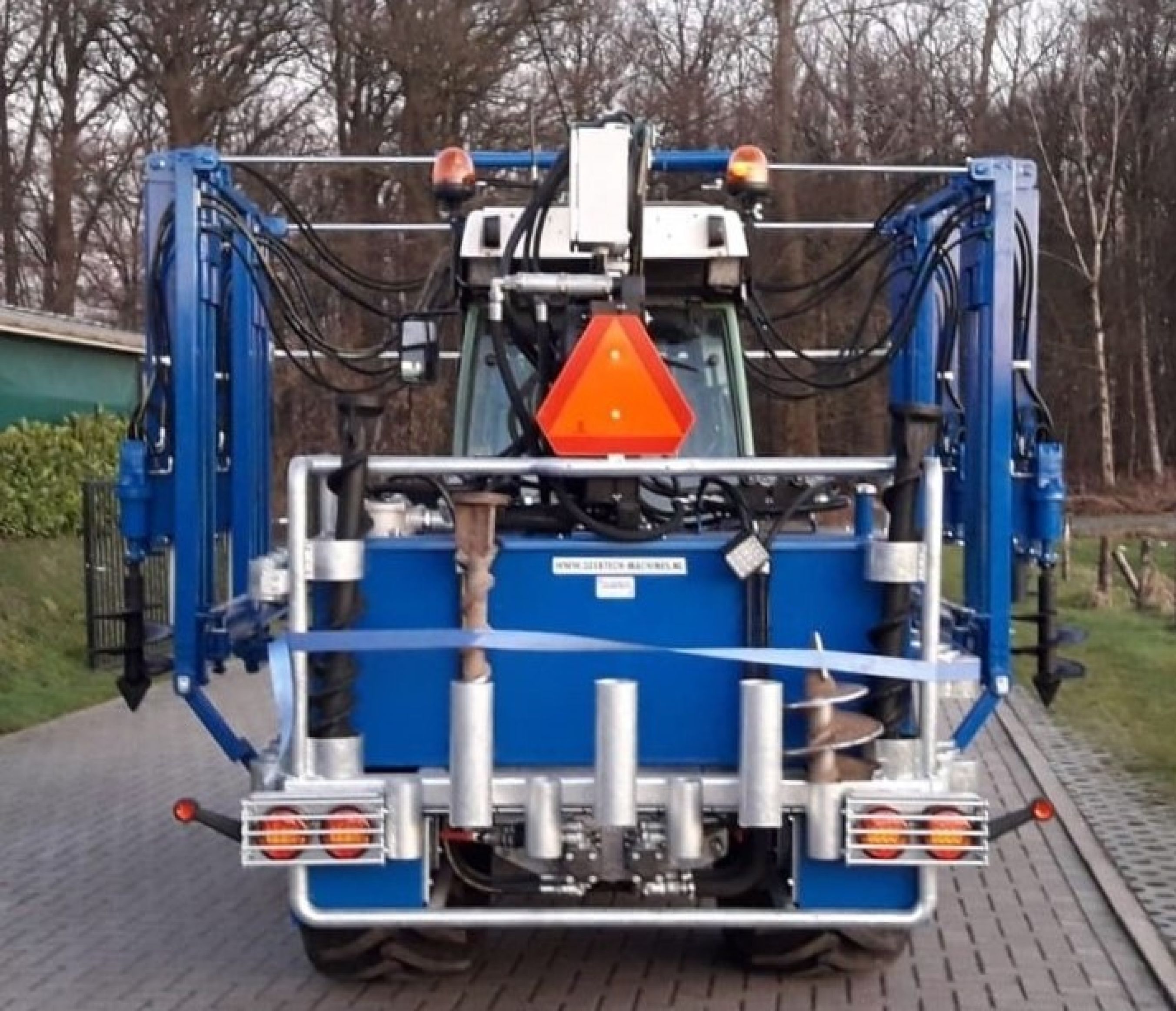 Boormachine rechtachter