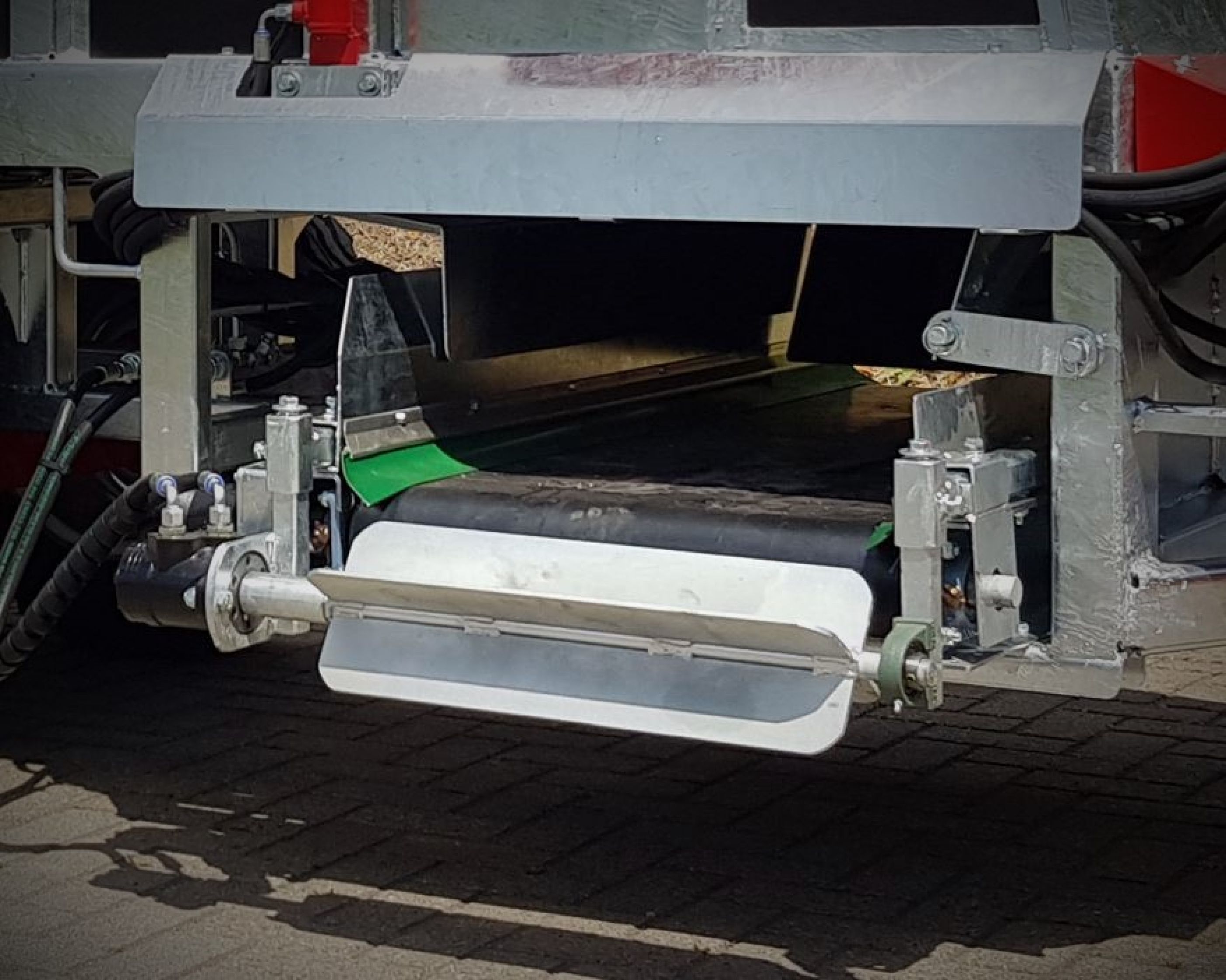 profiline transportband bewerkt