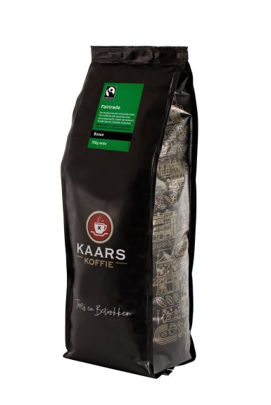 9014 Kaars Koffie bonen Fairtrade zak 750gr