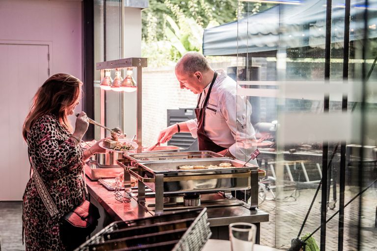 Bedrijfsbbq in Klein Vanenburg