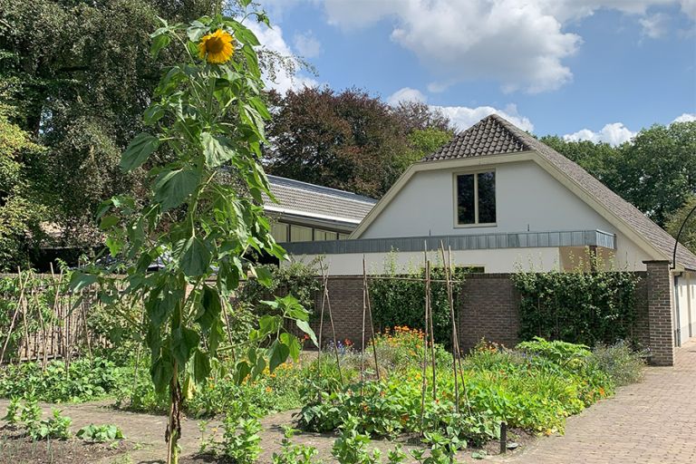 Een indrukwekkend entree naar congreslocatie Klein Vanenburg centraal in het land gelegen op het landgoed van Kasteel De Vanenburg