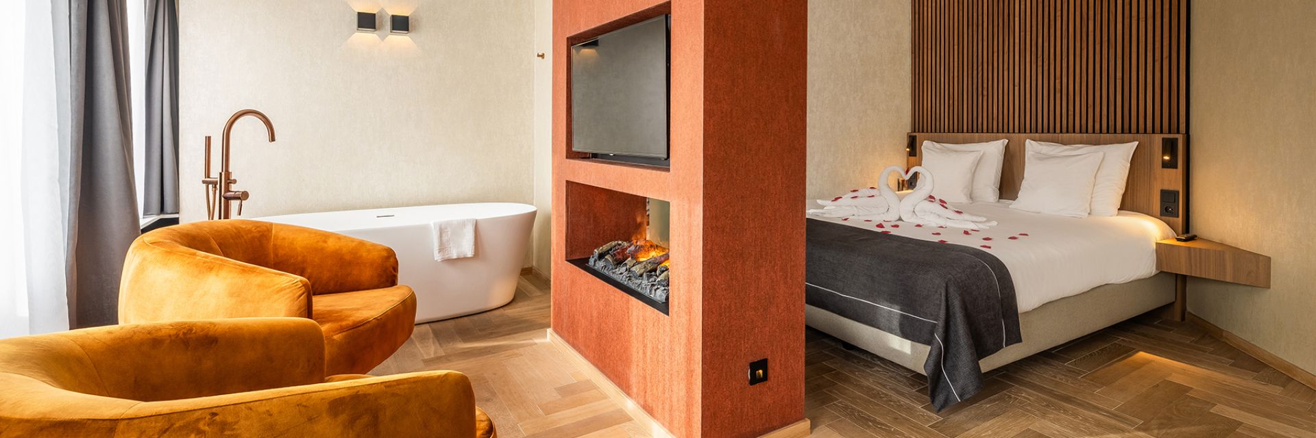 Header Junior Suite bij Kasteel De Vanenburg hotel op de Veluwe