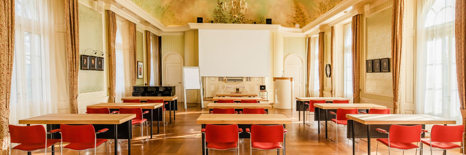 Header Oranjerie vergaderlocatie midden Nederland Kasteel De Vanenburg