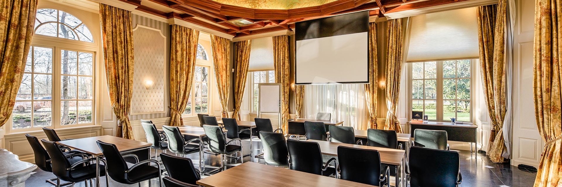 Header Ridderzaal vergaderlocatie midden Nederland Kasteel De Vanenburg