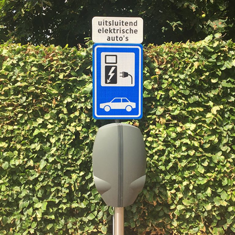 Oplaadpunt elektrische auto