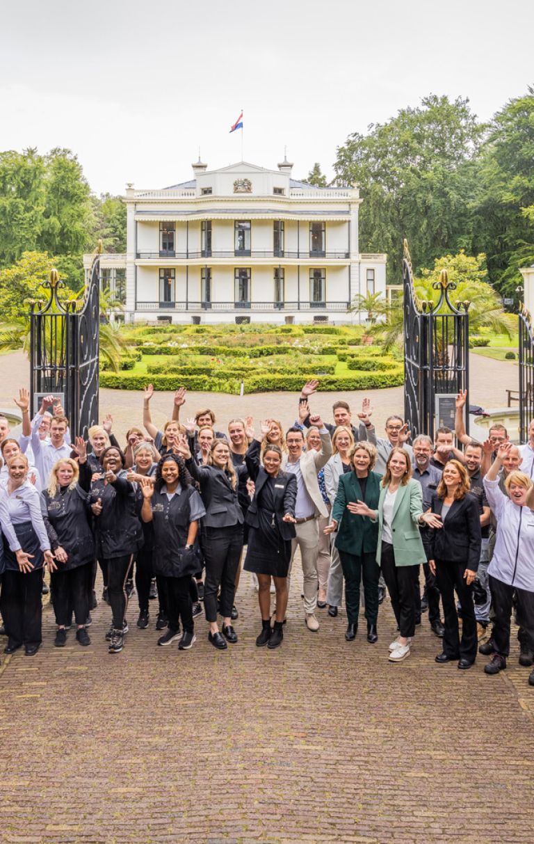 Team Kasteel De Vanenburg juichend