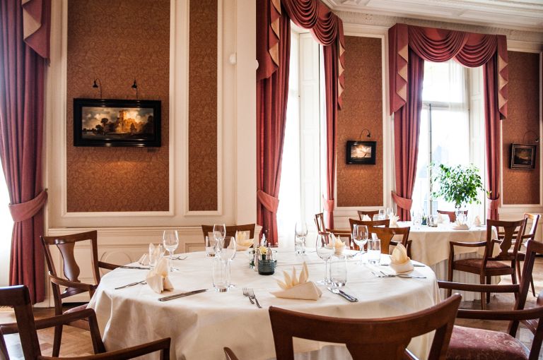 Van Pallandtzaal dineropstelling