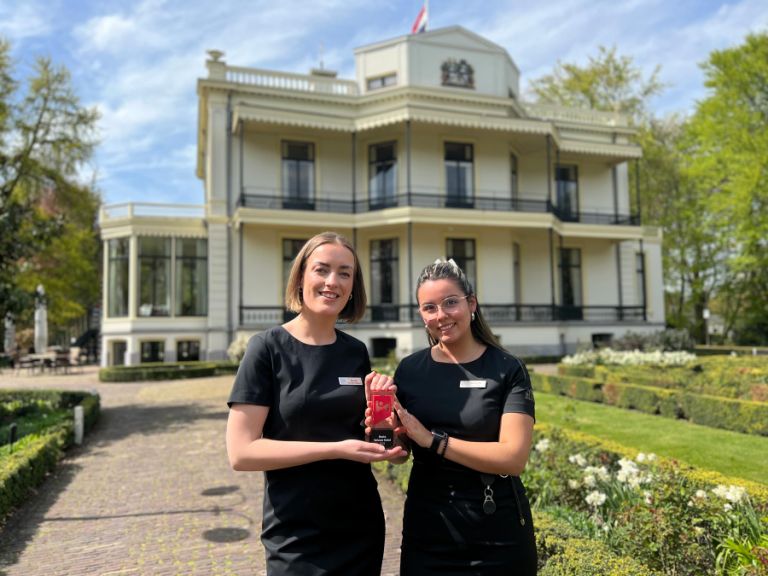 uitgeroepen tot beste hotel van de Veluwe door hotels