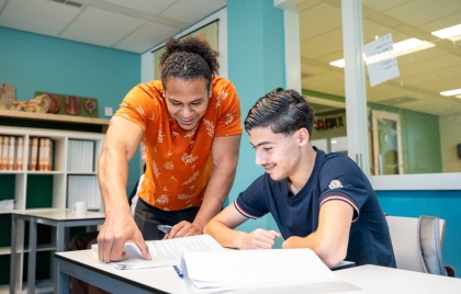 Een positieve beoordeling van de Inspectie van het Onderwijs voor Trajectum College en MPower