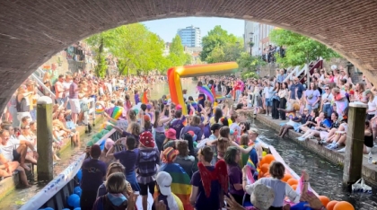 Foto van de Utrecht Pride