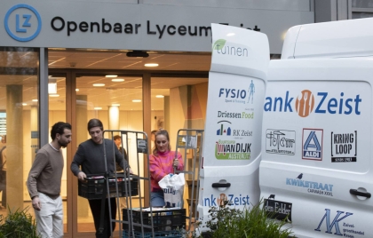Openbaar Lyceum Zeist zet zich in voor Voedselbank Zeist