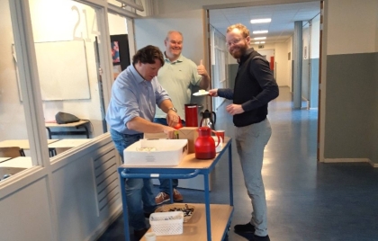Dag van de leraar & start met herbruikbare mokken