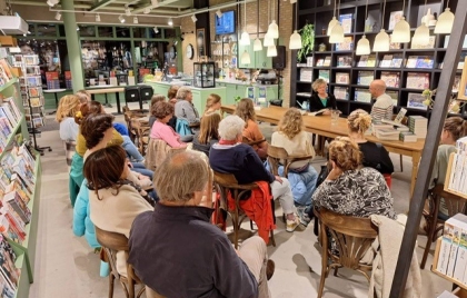 Een geweldige ervaring voor onze leesclub!