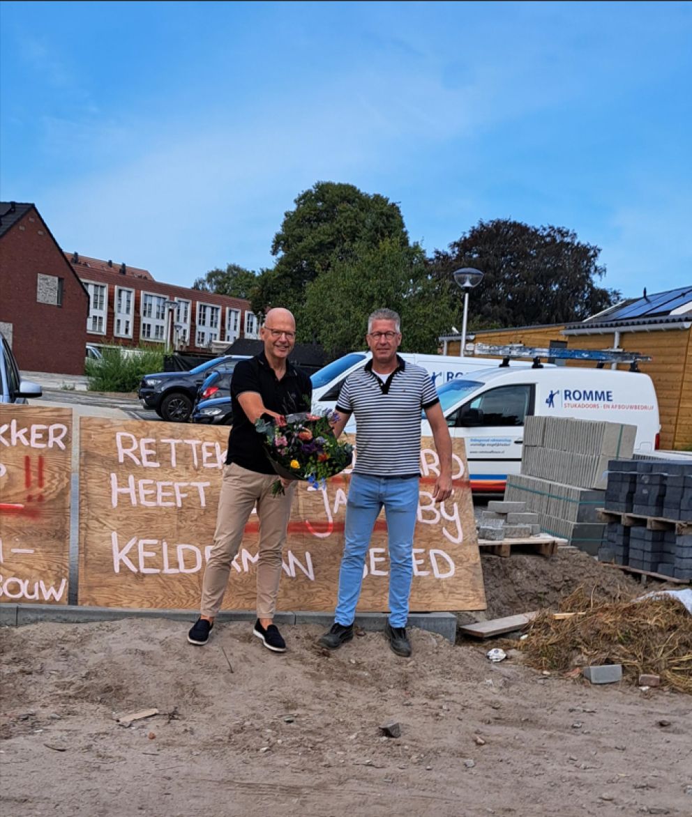 Kees en Edwward    jaar in dienst