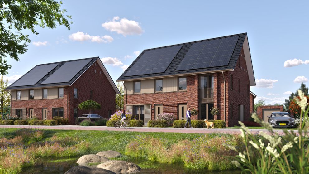 Latei  Radiks ooghoogte impressie park woningen