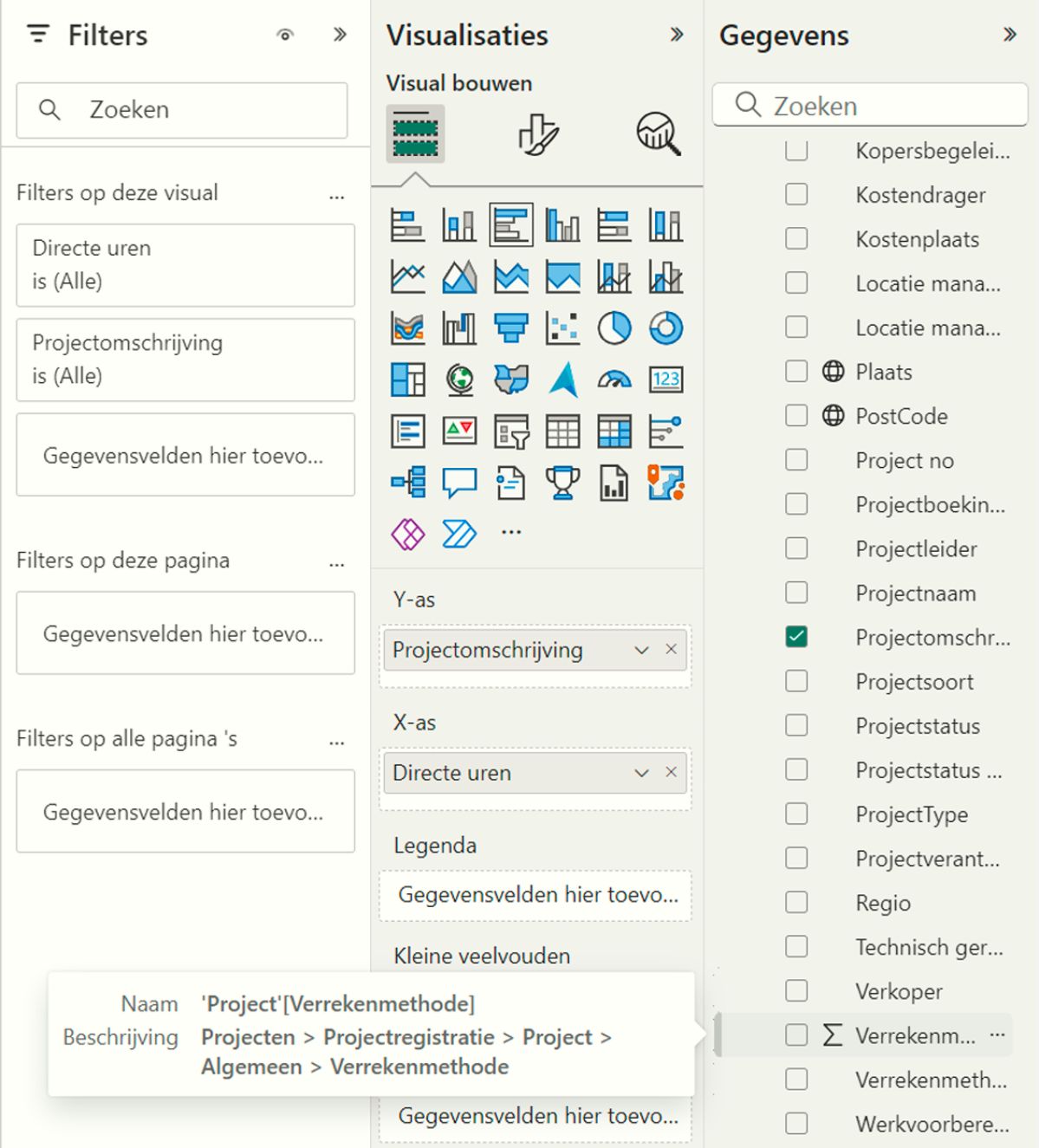 Power BI datamodel voor 4PS