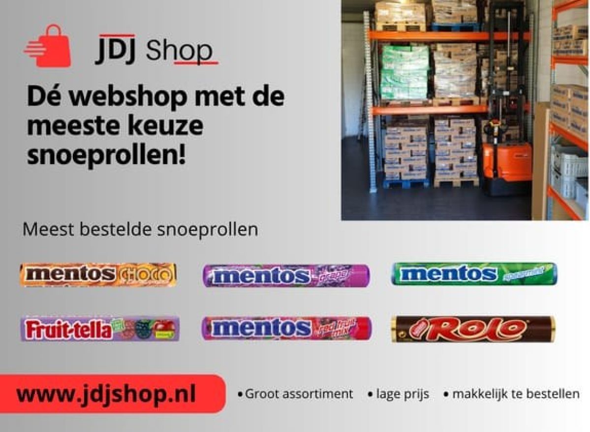 JDJ Shop - dé webshop met de meeste keuze snoeprollen