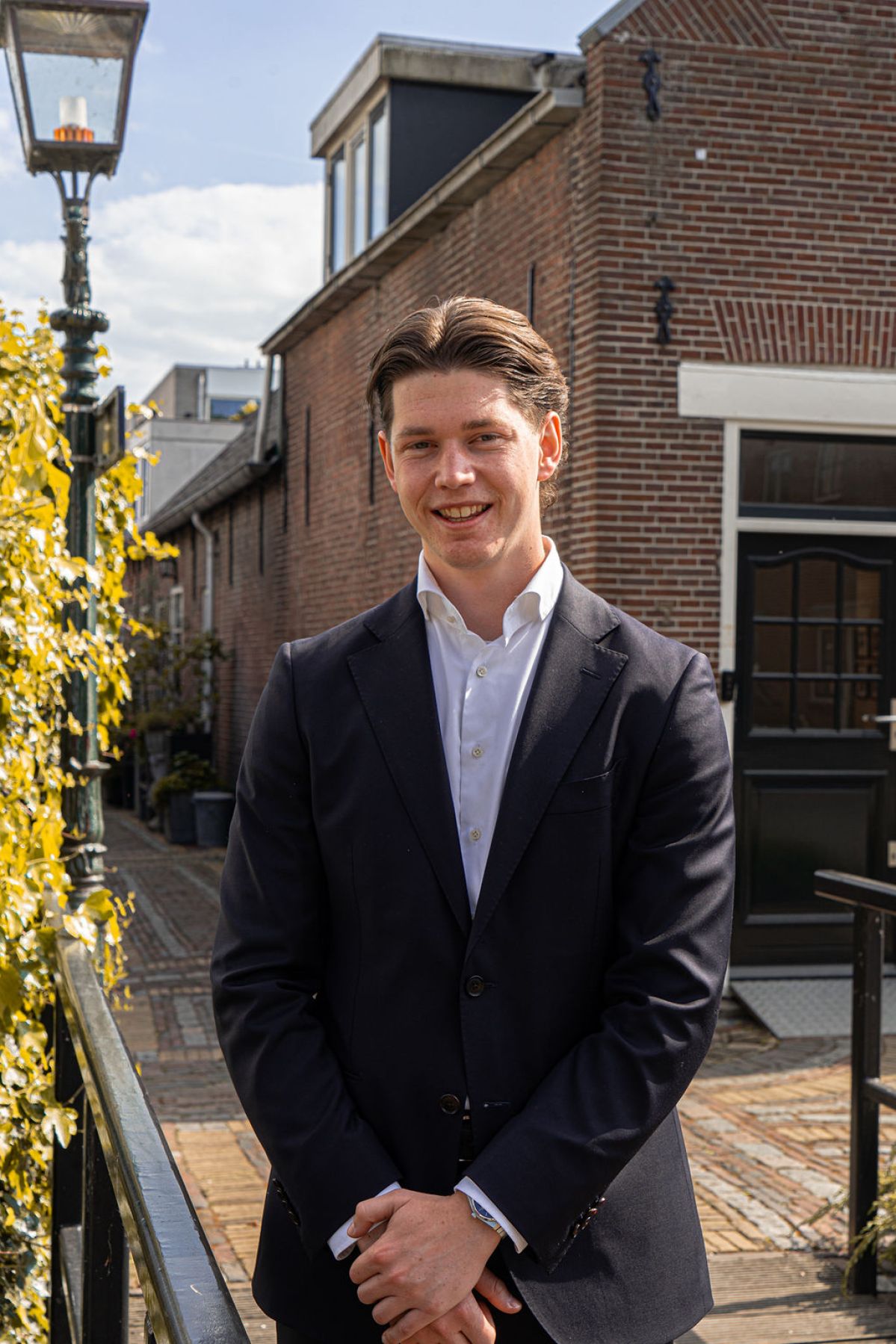 Penningmeester Niels Jan van Dam
