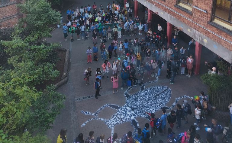 Basisschool Crombeen - Pol Cosmo op bezoek Basisschool Crombeen - Pol Cosmo op bezoek
