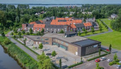 Vogelvlucht foto van ASG pand