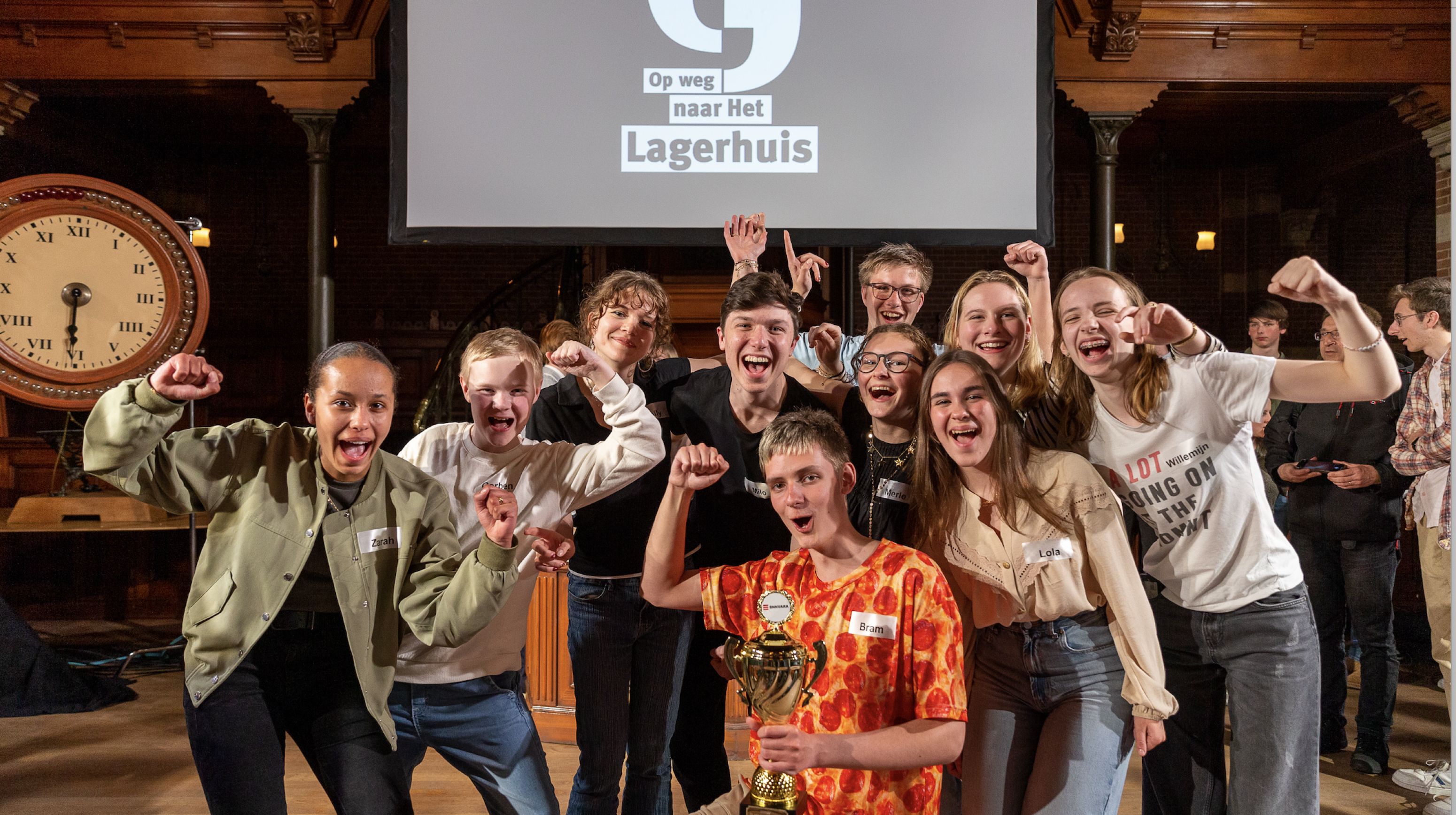 Groepsfoto lagerhuis