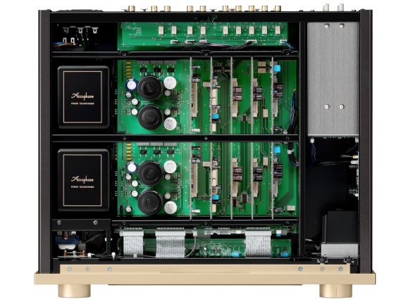 Accuphase internal view without cover Audioxperience