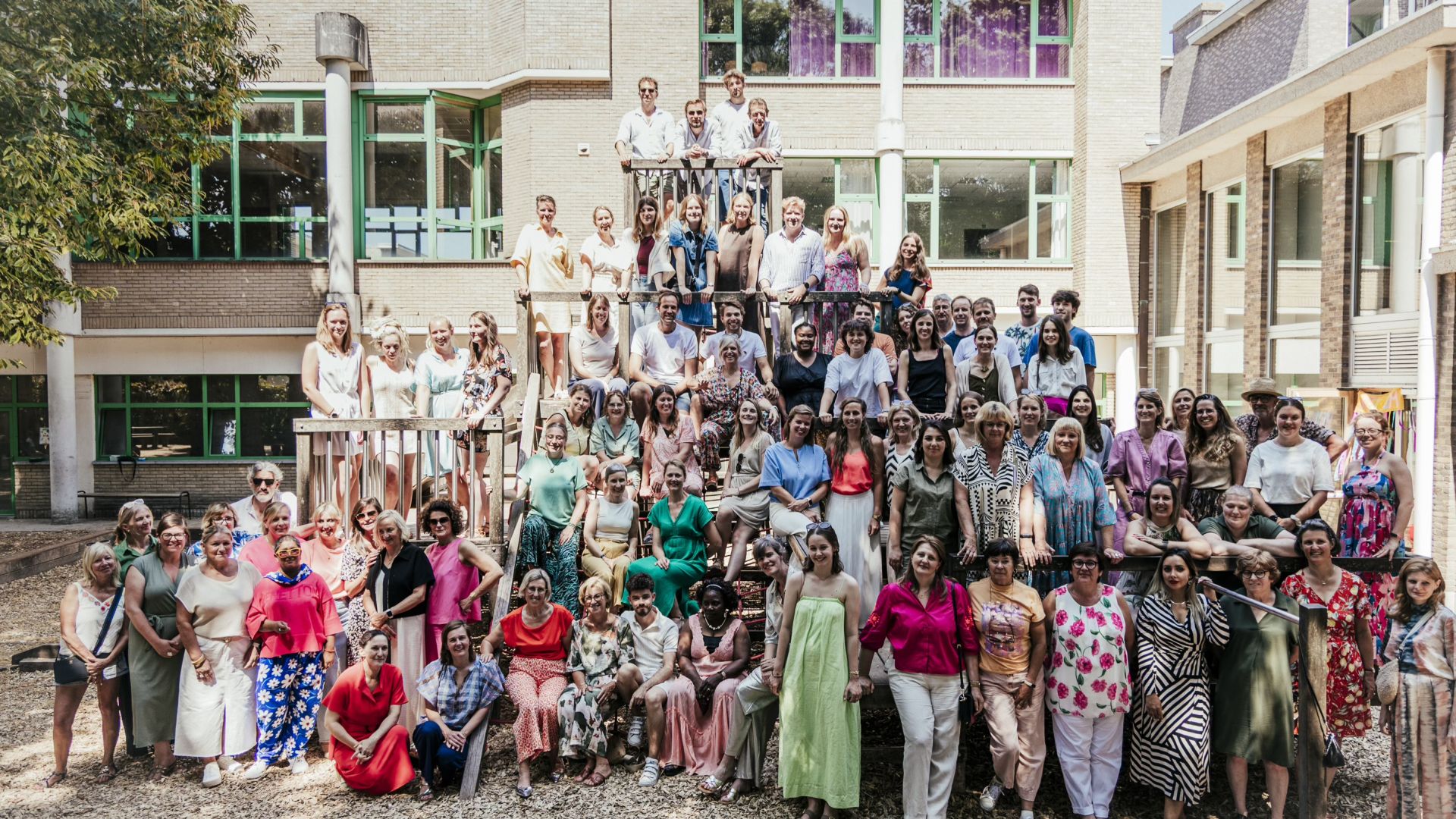 Team Klim, op het einde van schooljaar 2024-2025.