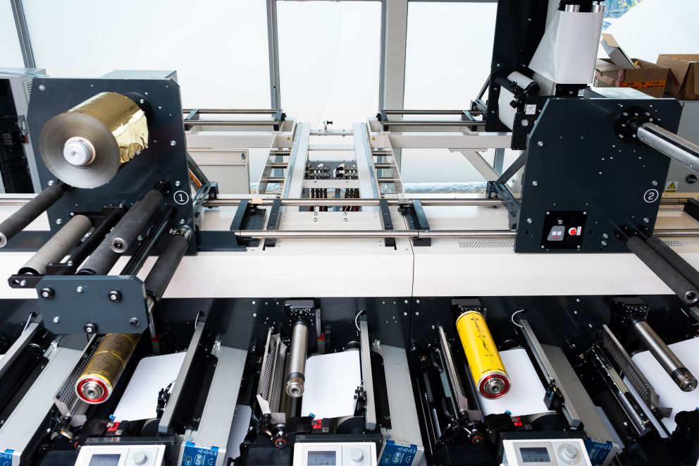 Label Converting Process Label converting and packaging printing units | MPS